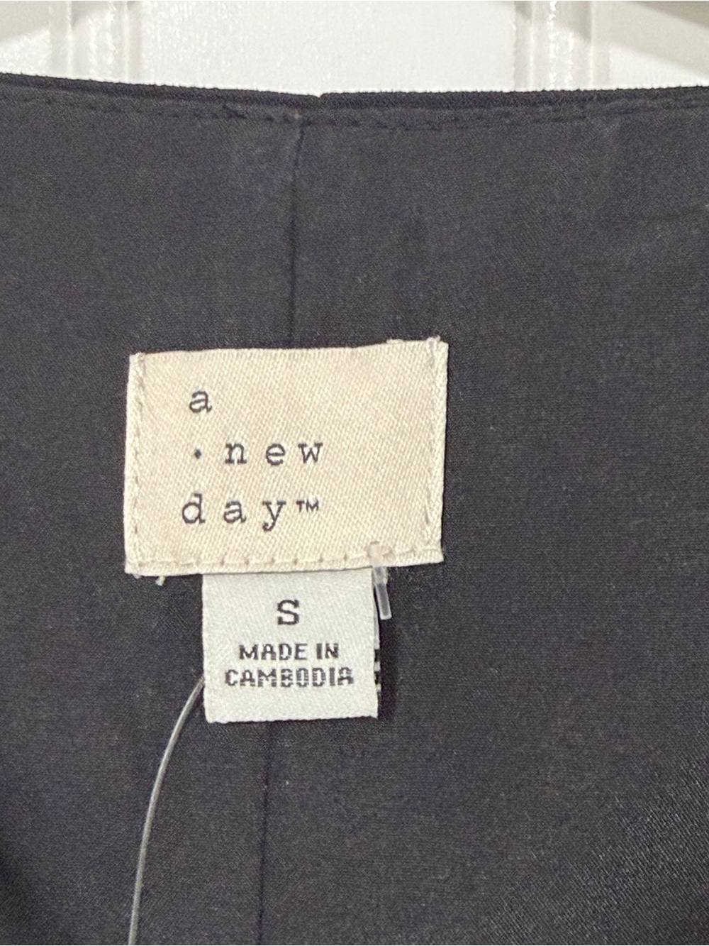 a new day Black Button-Front Women's Vest - Picture 3 of 8